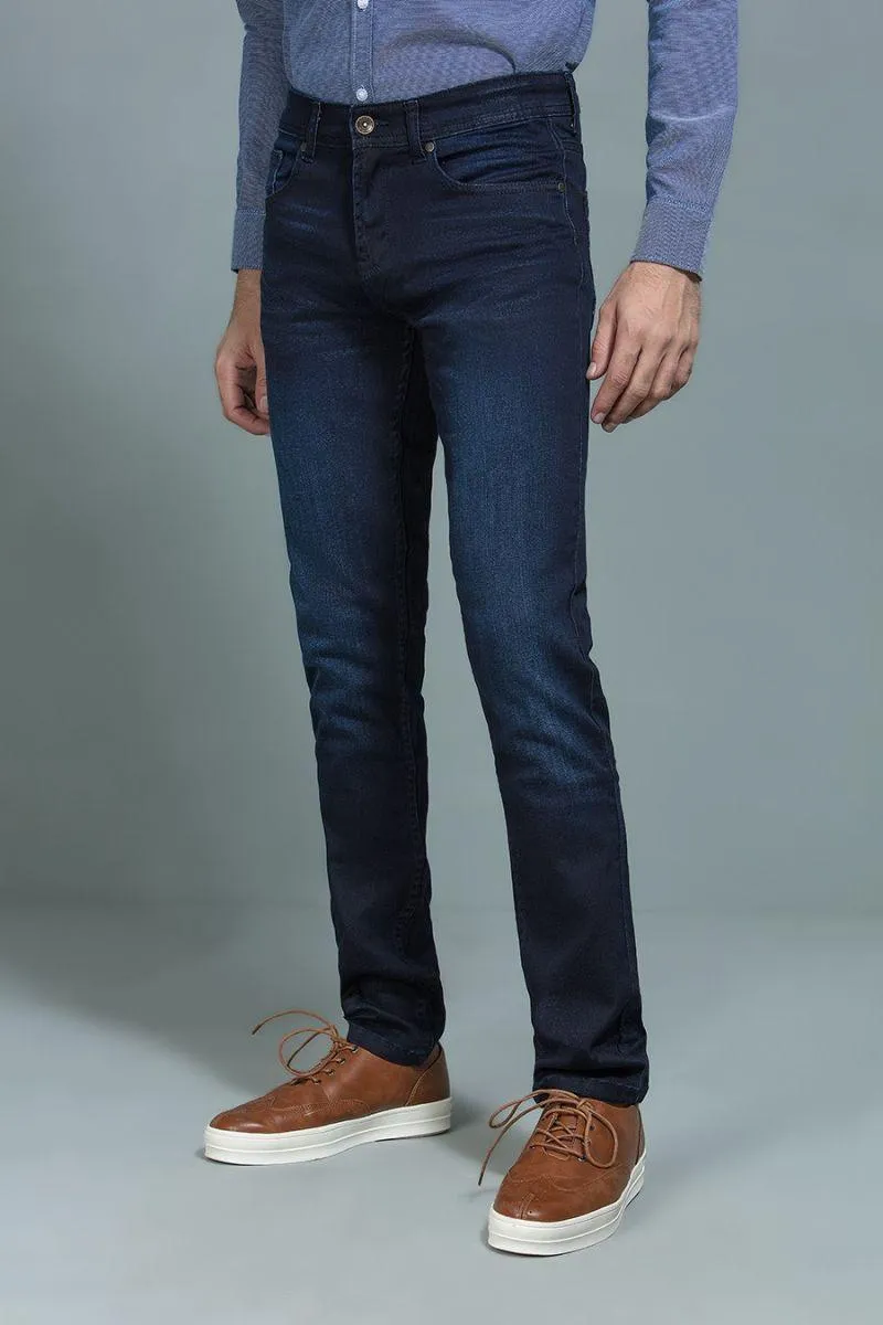 Faded Navy Jeans