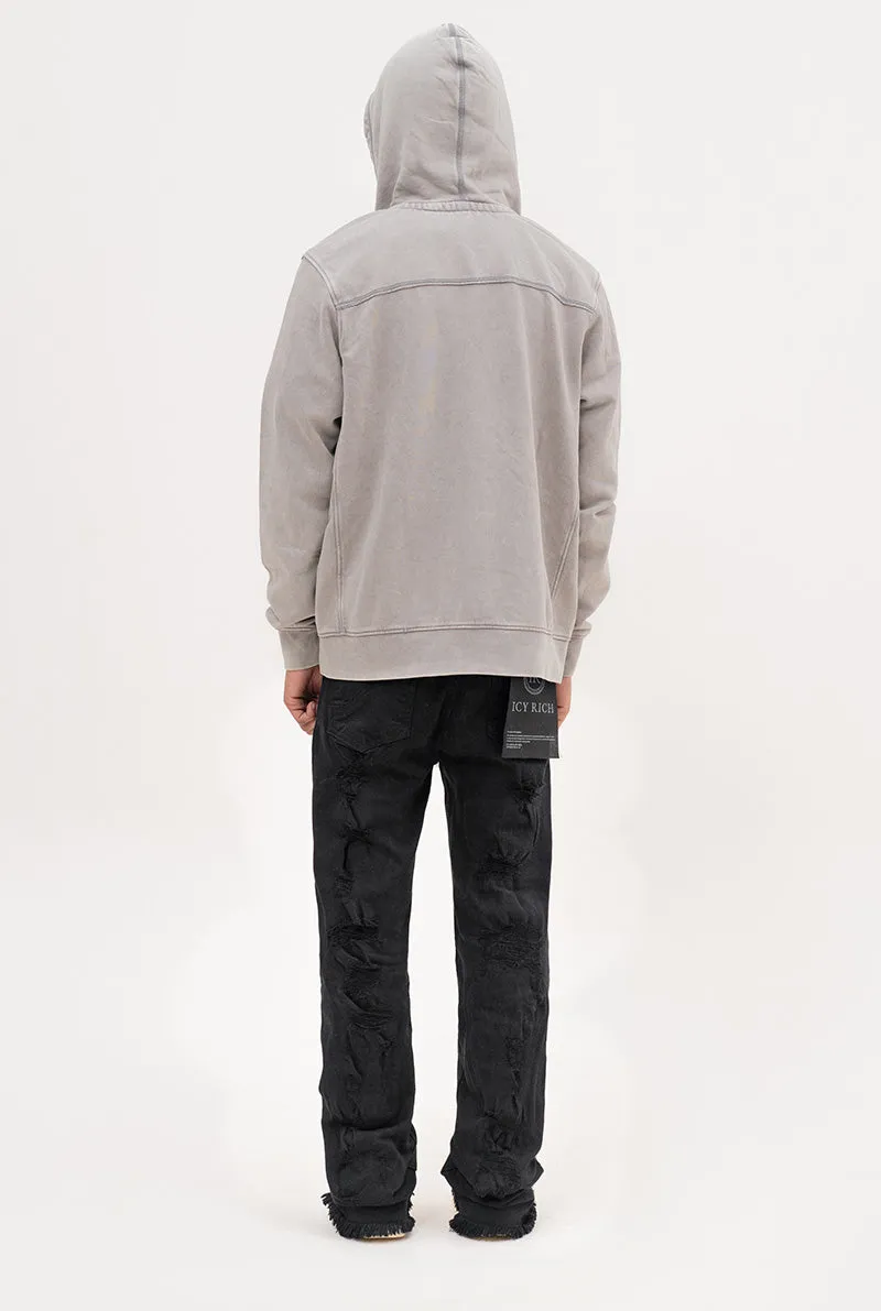Flare Distressed Black