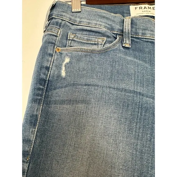 FRAME DENIM Le Skinny de Jeanne Crop 29