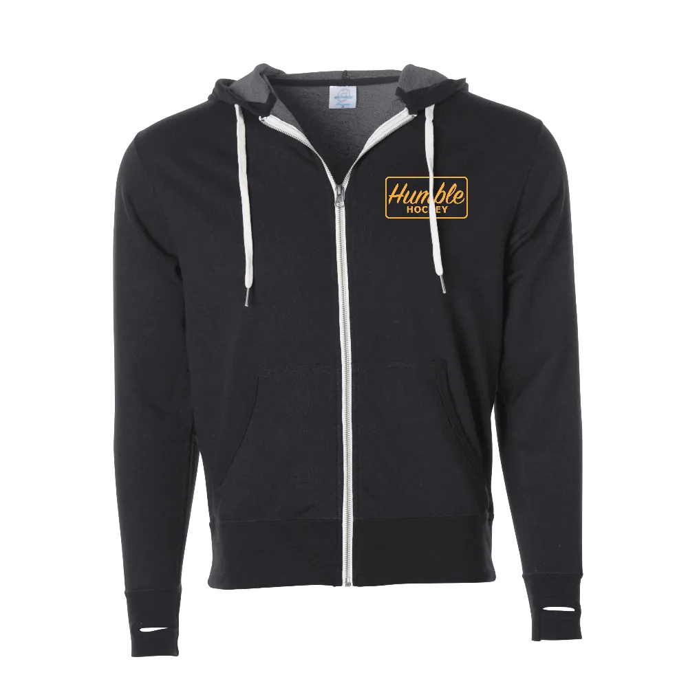 FRENCH TERRY ZIP-UP HOODIE
