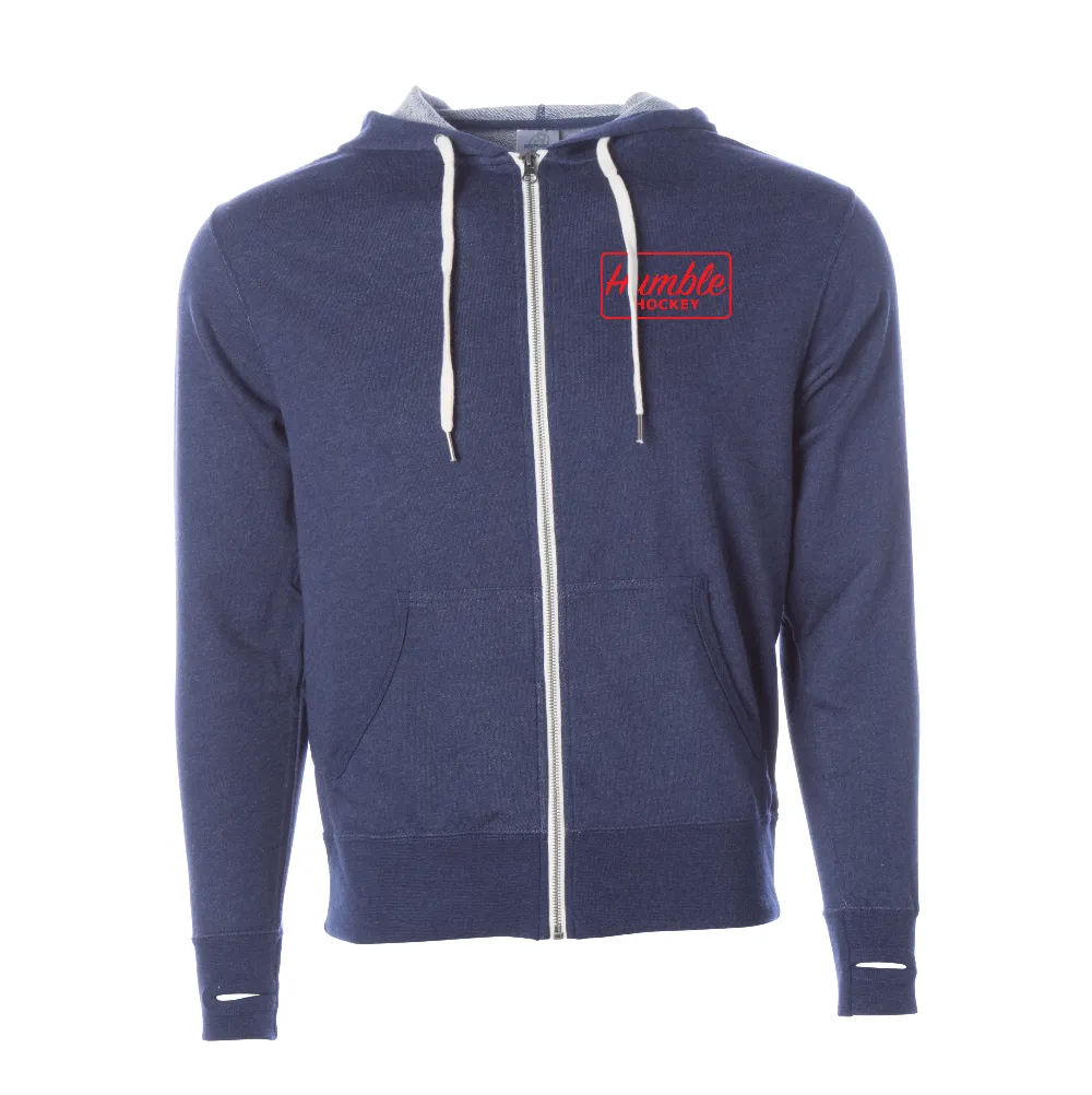 FRENCH TERRY ZIP-UP HOODIE