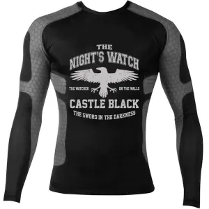 Game of Thrones Night Watch Longsleeve Jiu Jitsu Fighting Grappling Compression Shirt