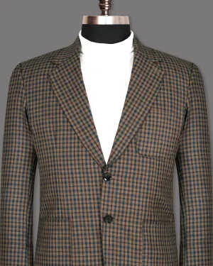 Givry and Blumine Gingham Woolrich Blazer