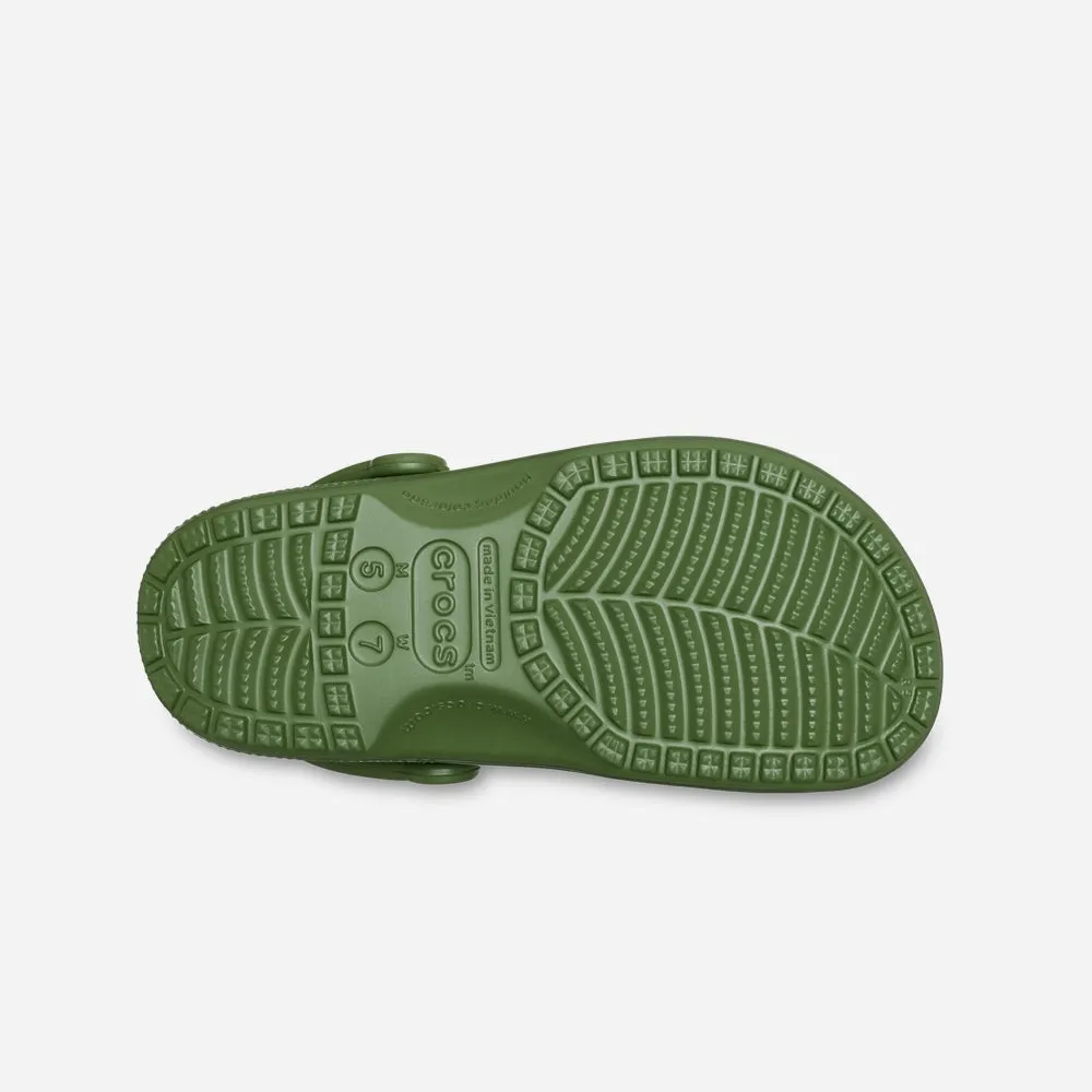 Giày Clog Unisex Crocs Classic - Xanh Lá