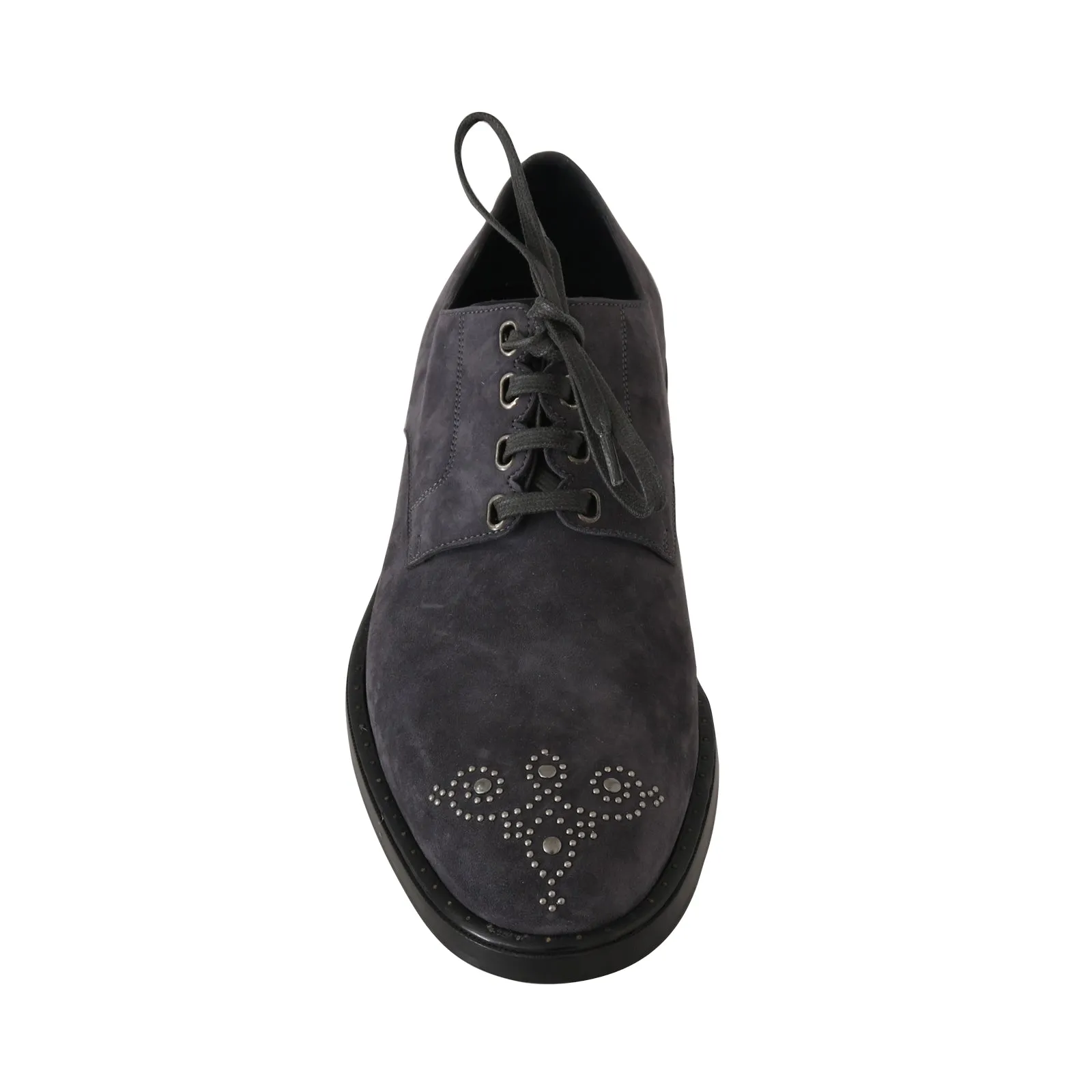 Gray Suede Derby Dress Formal Laceups Shoes
