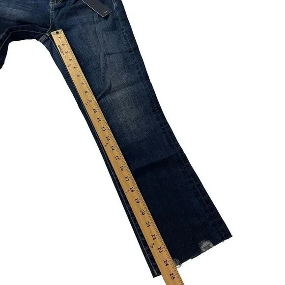 Habitual Women's Palo Crop Flare Jeans Size 24 New