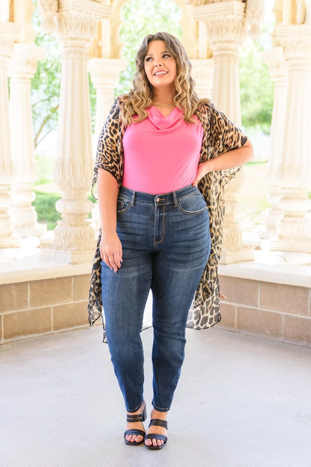 Hazel Blues® | Reba Hi-Rise Clean Relaxed Fit Jeans