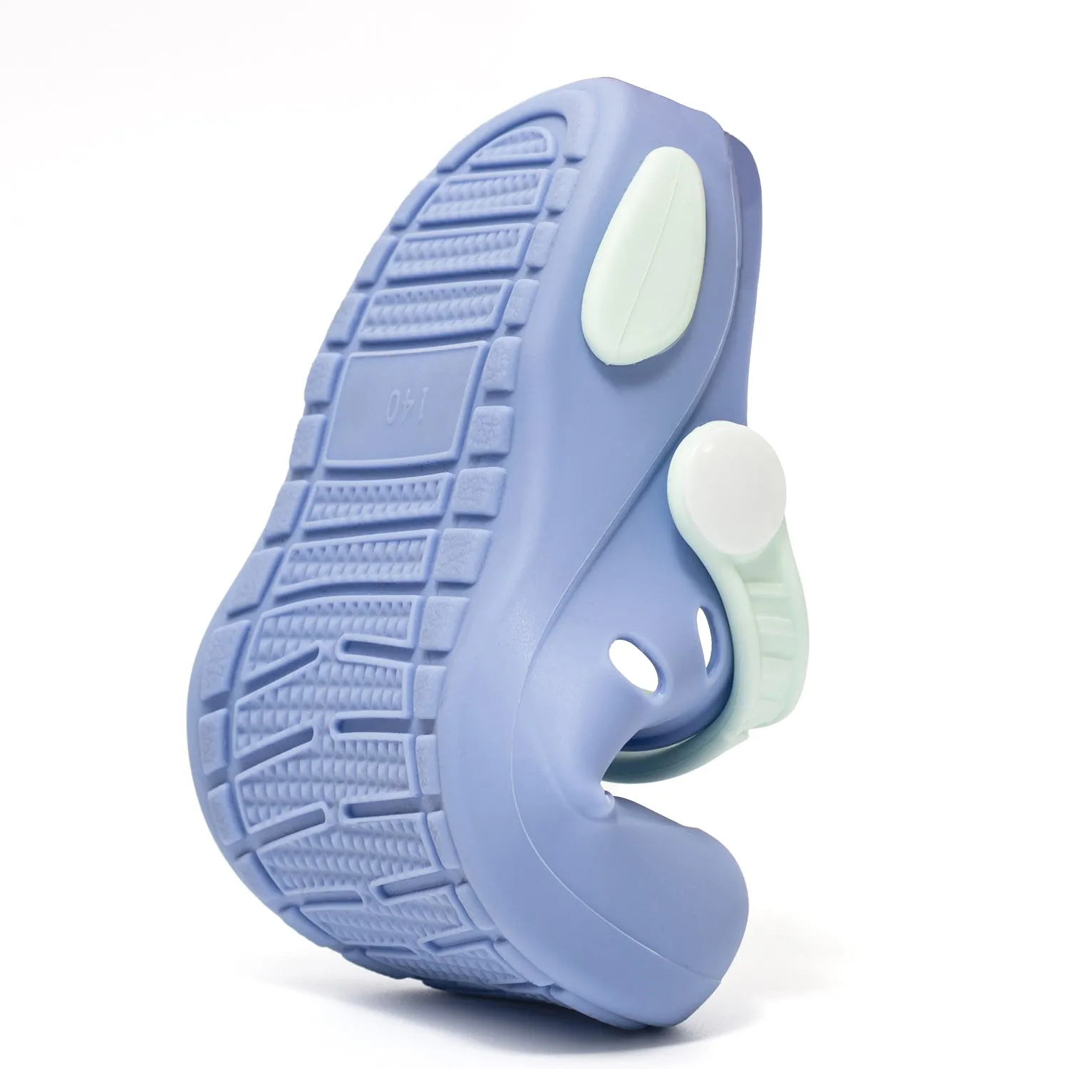 HEIGOO Kids Silicone Clogs – Non-Slip, Safe, Soft & Comfy – Blue