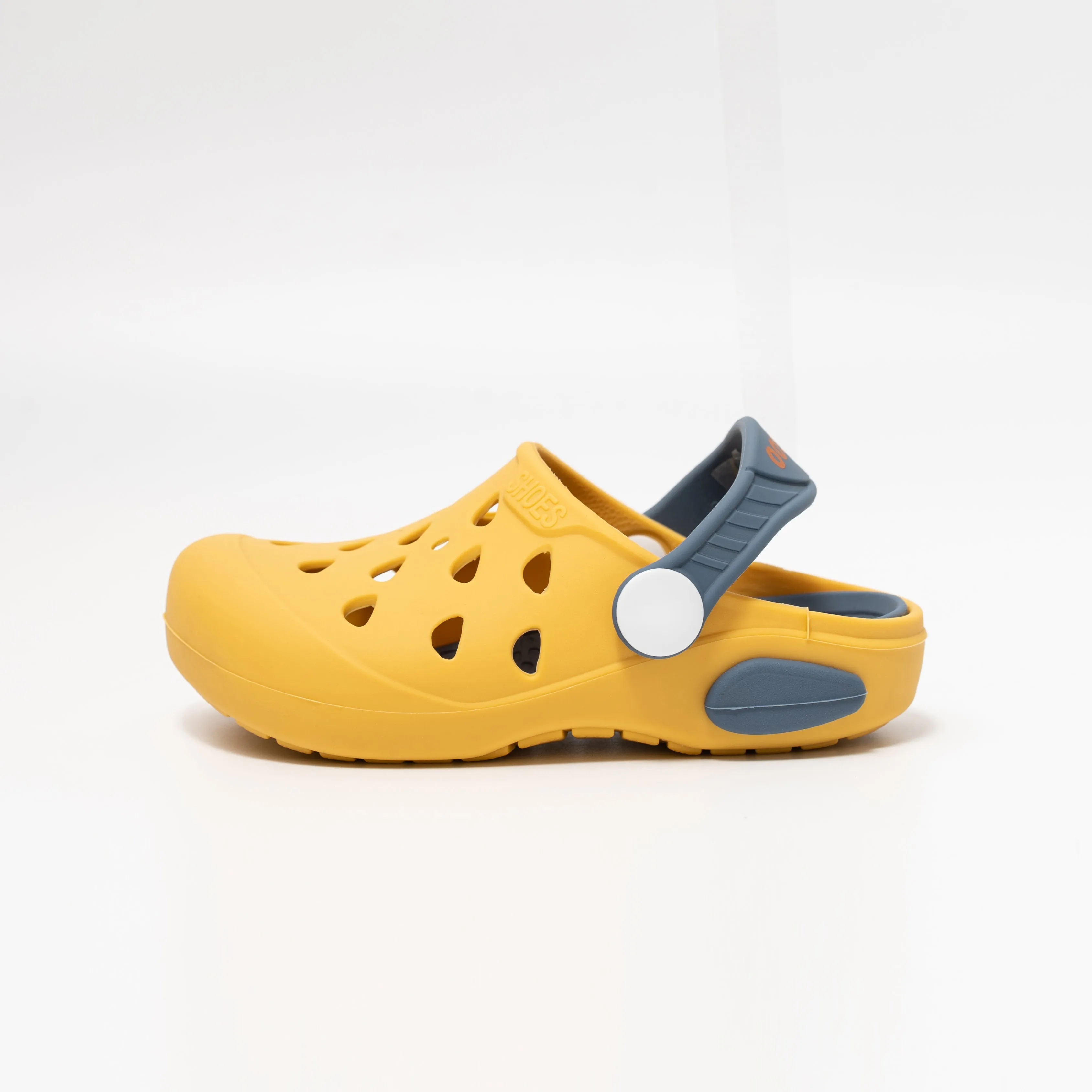 HEIGOO Kids Silicone Clogs – Non-Slip, Safe, Soft & Comfy – Yellow