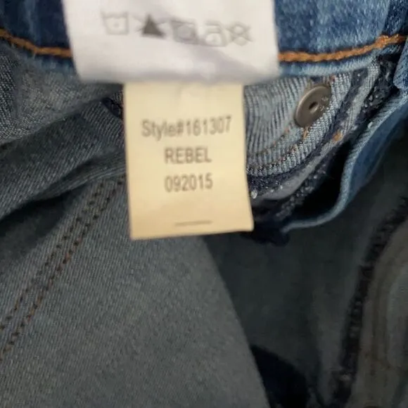 Henry &amp; Belle Cropped Skinny Distressed Jeans 25