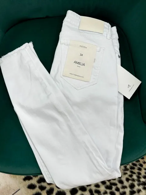 Hidden Amelia White Skinny Jean