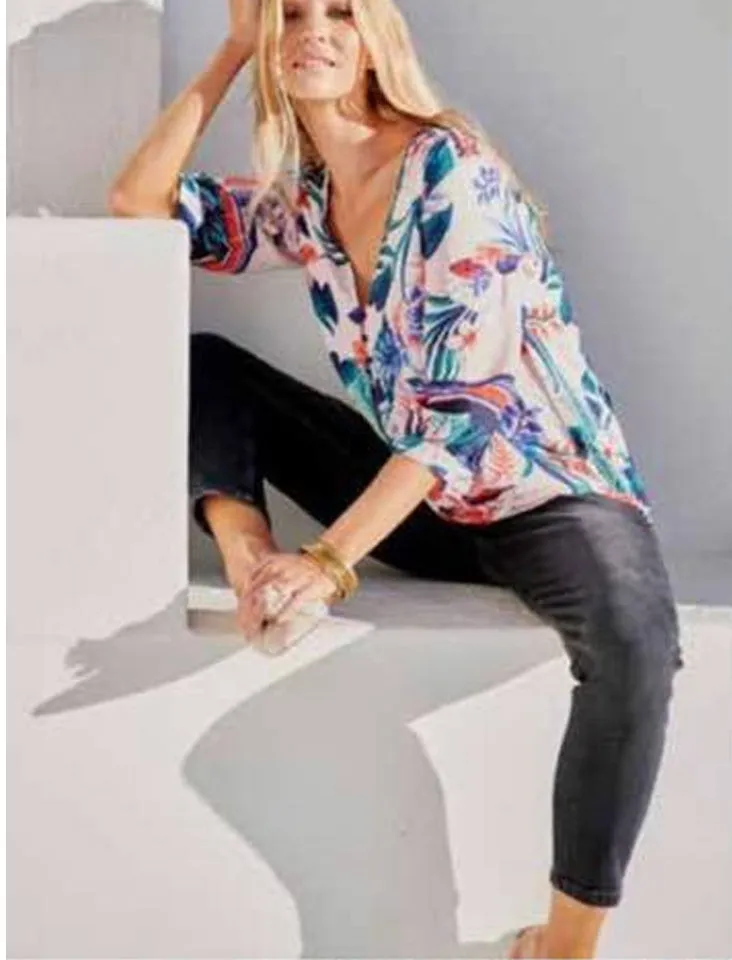 High Waisted Denim Charcoal jeans by Jaase (LJ005)