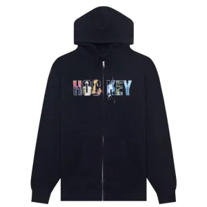Hockey Dave's Arena Zip Hoodie | Black