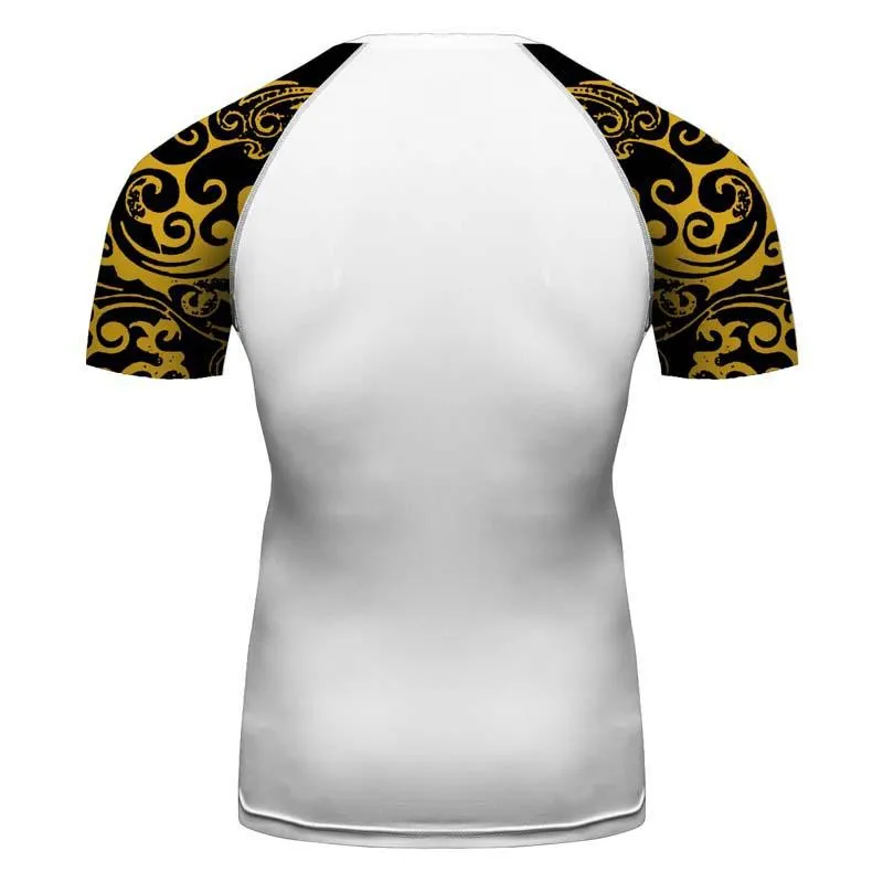 Hufflepuff Harry Potter Long sleeve MMA BJJ Fitness Yoga Running Cycling Use Tee