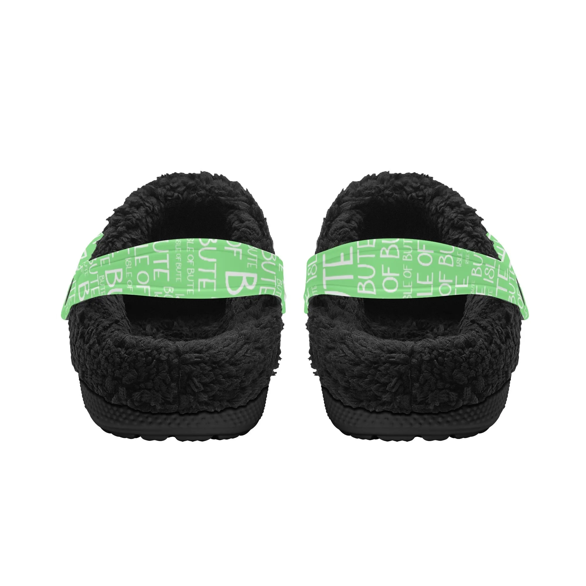 Isle of Bute Adults Fur Lined Clogs - Free p&p Worldwide