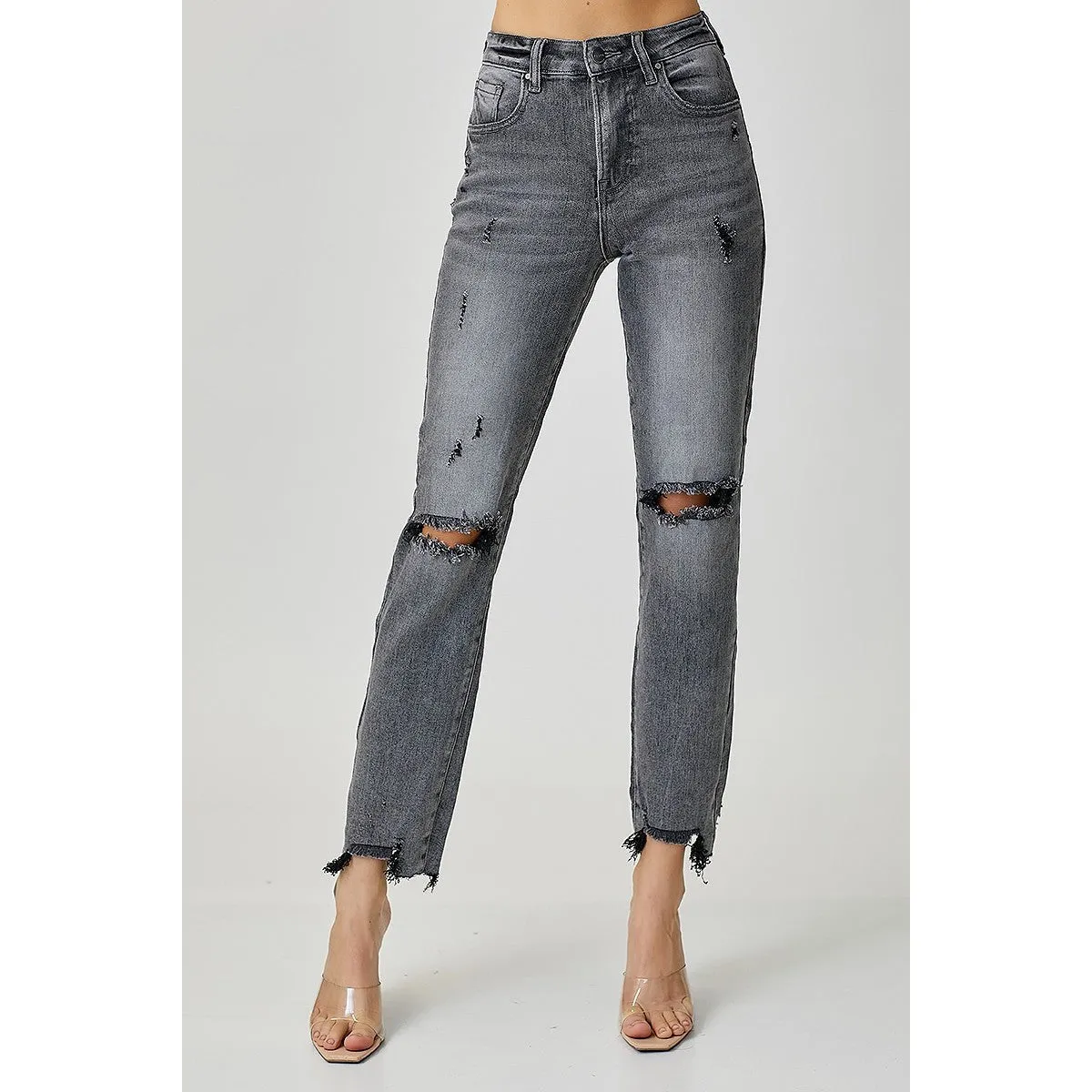 It's the Boyfriend Fit Jean in Grey