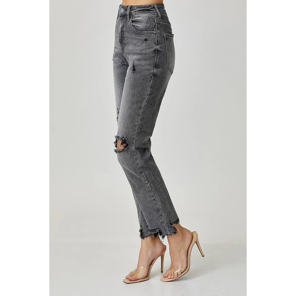 It's the Boyfriend Fit Jean in Grey