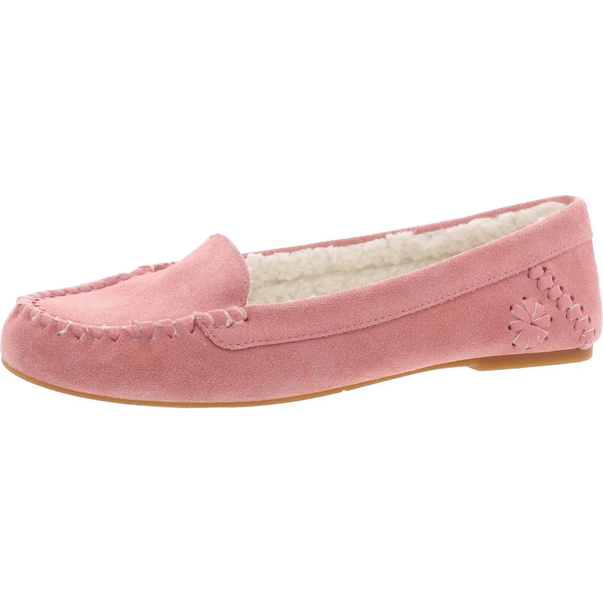 Jack Rogers Womens Millie Glitter Slip On Moccasins