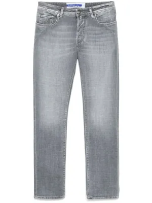 Jacob Cohen Gray bleknade effekt jeans