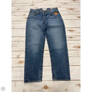 Jeans Boyfriend By Lucky Brand In Blue Denim, Size: 0