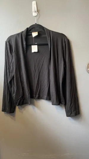 Jersey Knit Open Jacket
