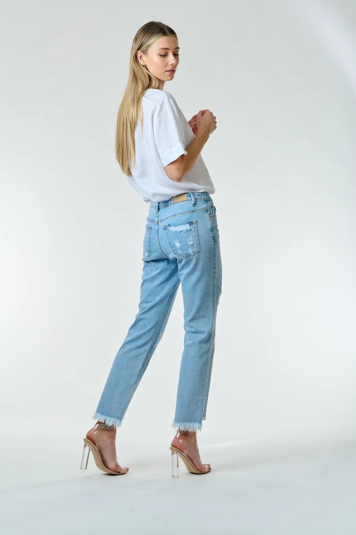 Jolly Palm Trees Jeans