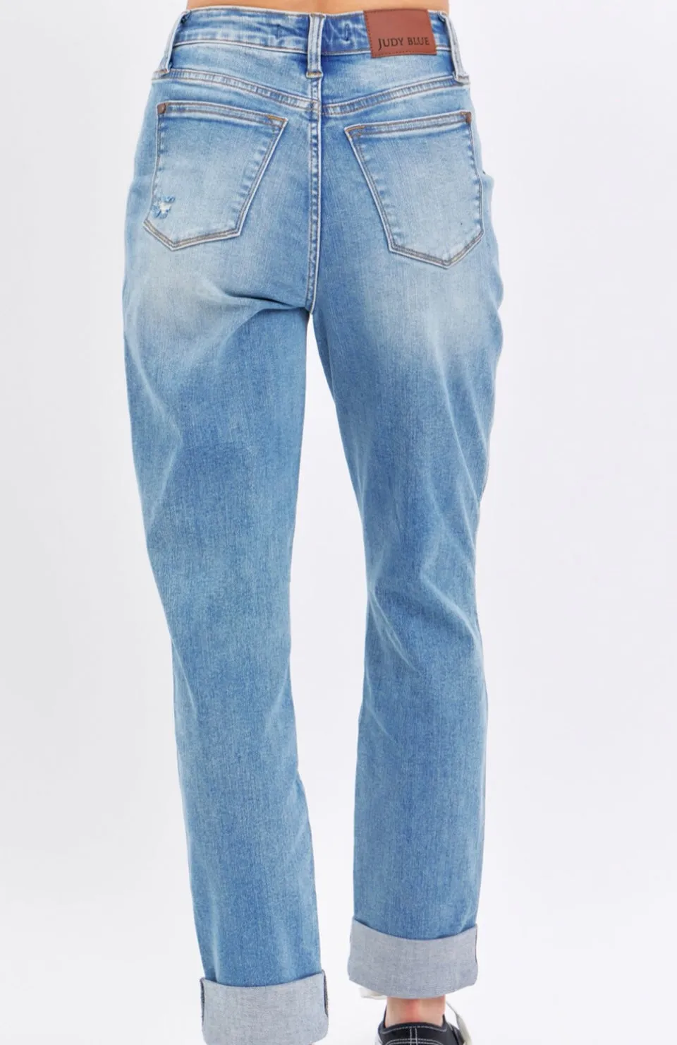 Judy Blue Boyfriend Pocket Denim
