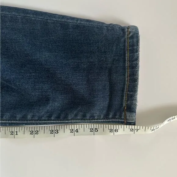 JUDY BLUE Los Angeles Relaxed Fit Distressed Women’s Jeans size 5 / 27 denim