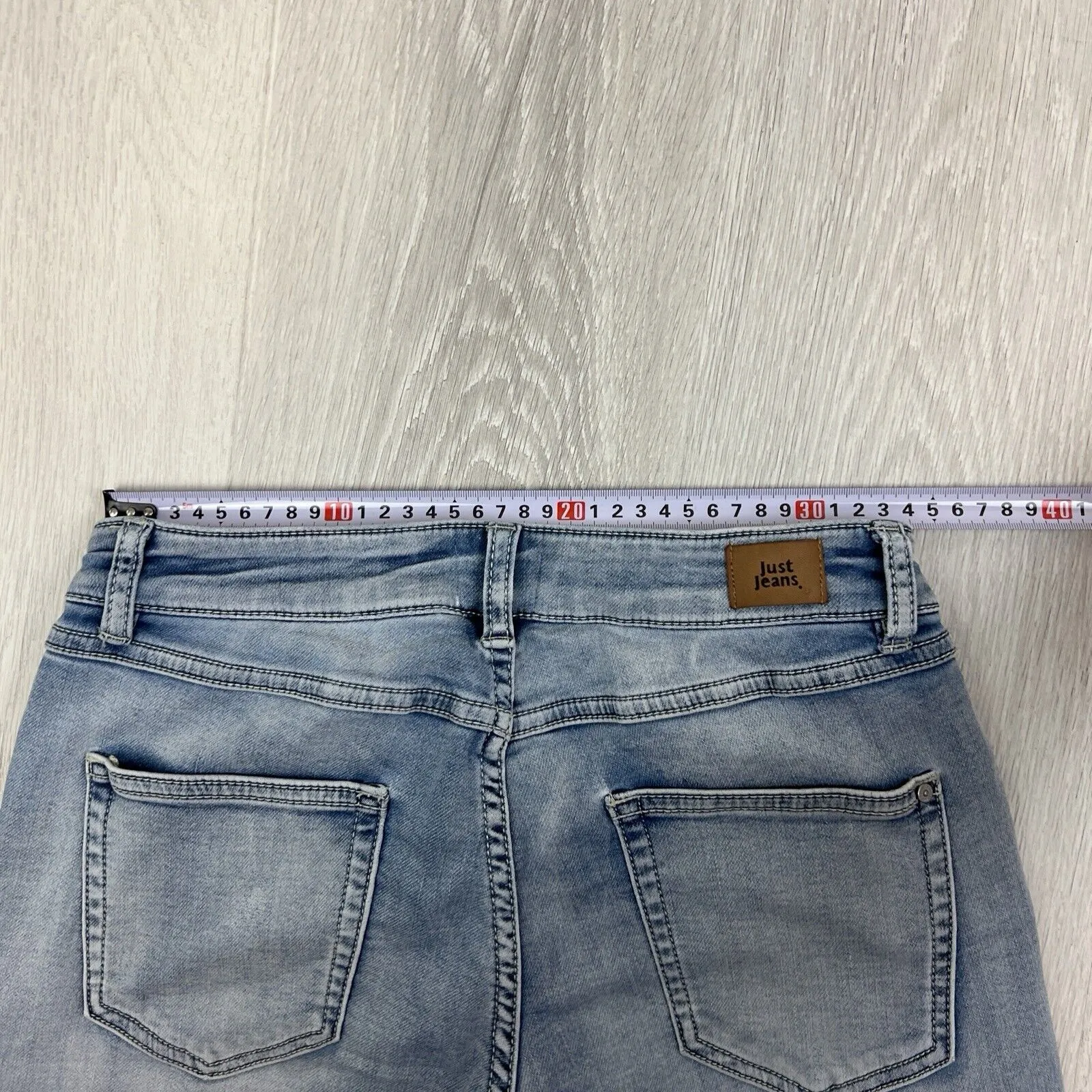 Just Jeans Womens Blue Jeans Boyfriend Mid Rise Ankle Length Size 9