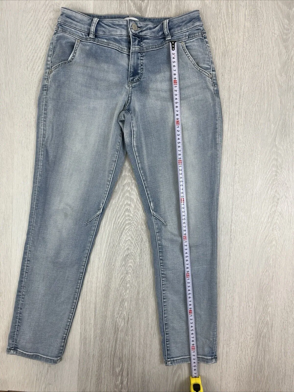 Just Jeans Womens Blue Jeans Boyfriend Mid Rise Ankle Length Size 9