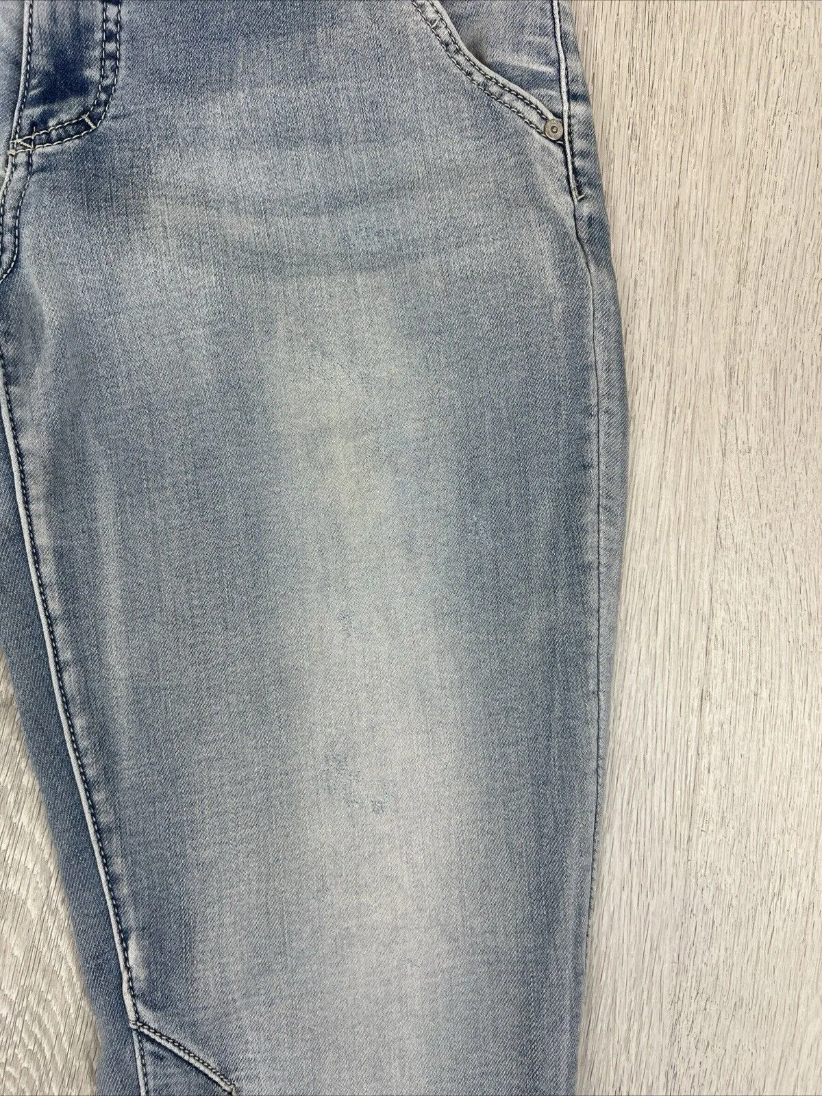 Just Jeans Womens Blue Jeans Boyfriend Mid Rise Ankle Length Size 9