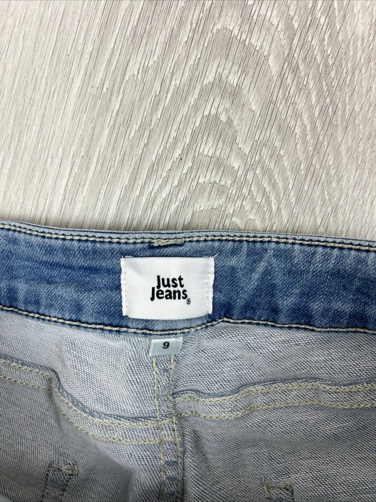 Just Jeans Womens Blue Jeans Boyfriend Mid Rise Ankle Length Size 9