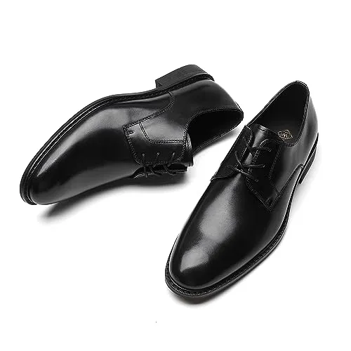 La Milano Mens Leather Oxford Shoes - Mond