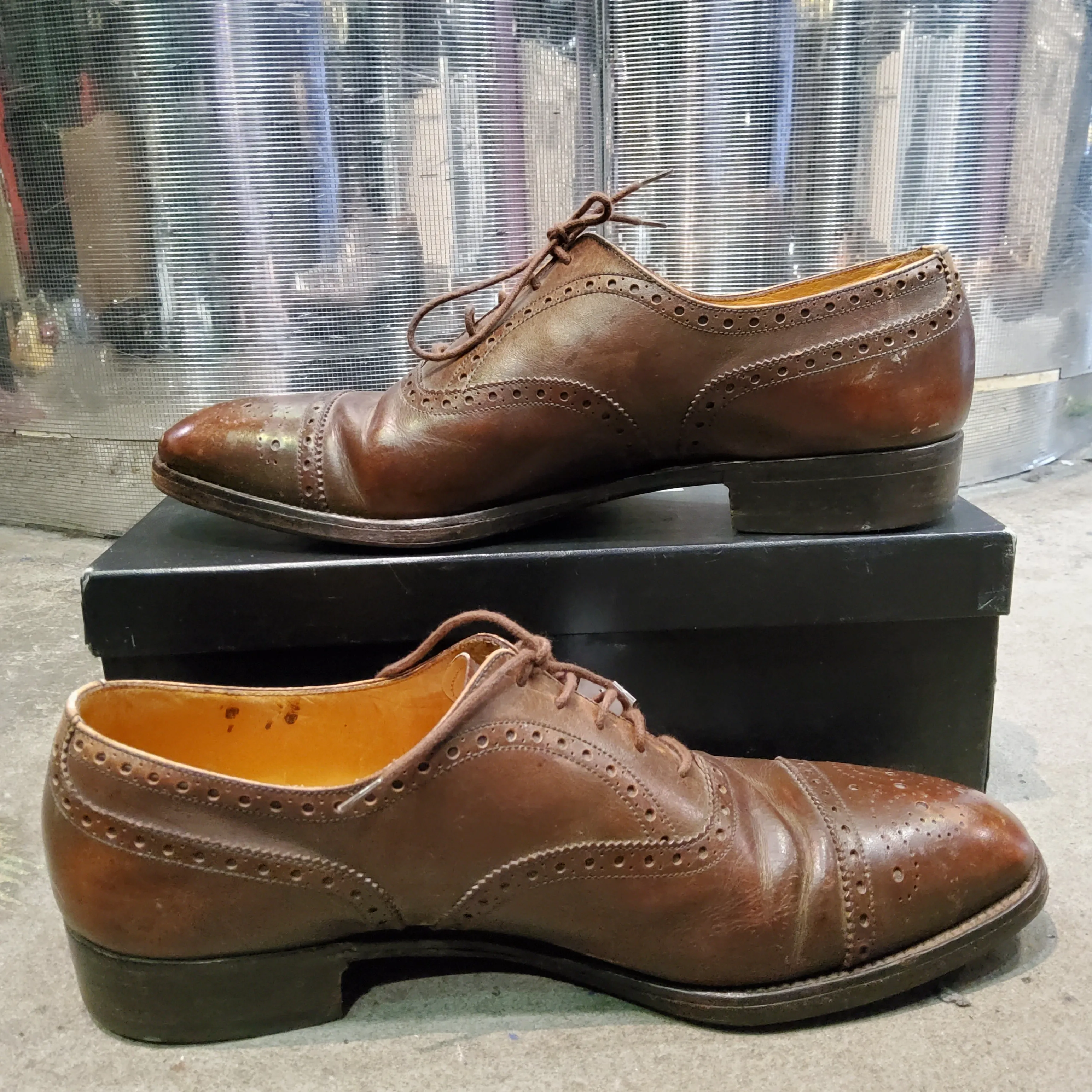 Leather Derby Shoes