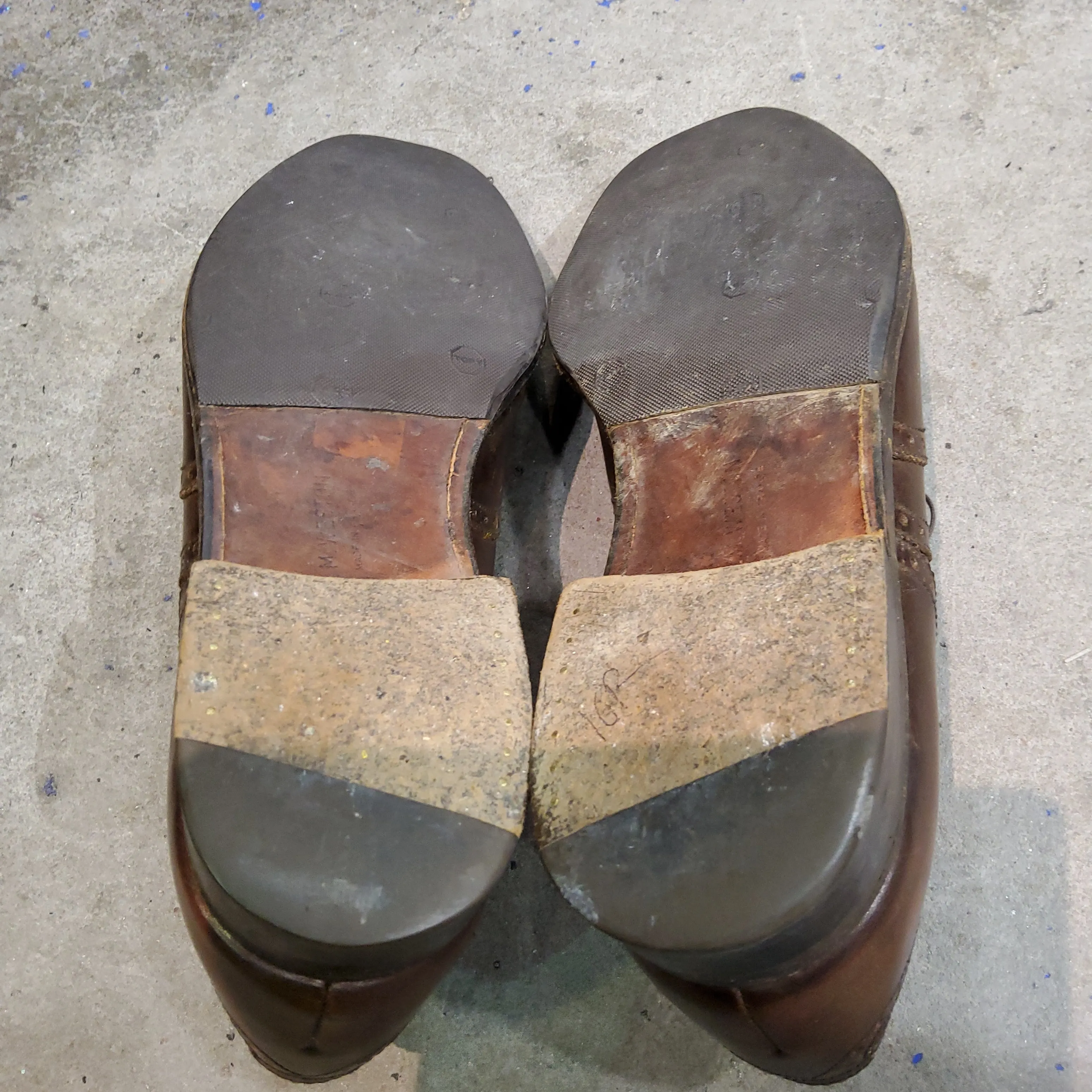 Leather Derby Shoes