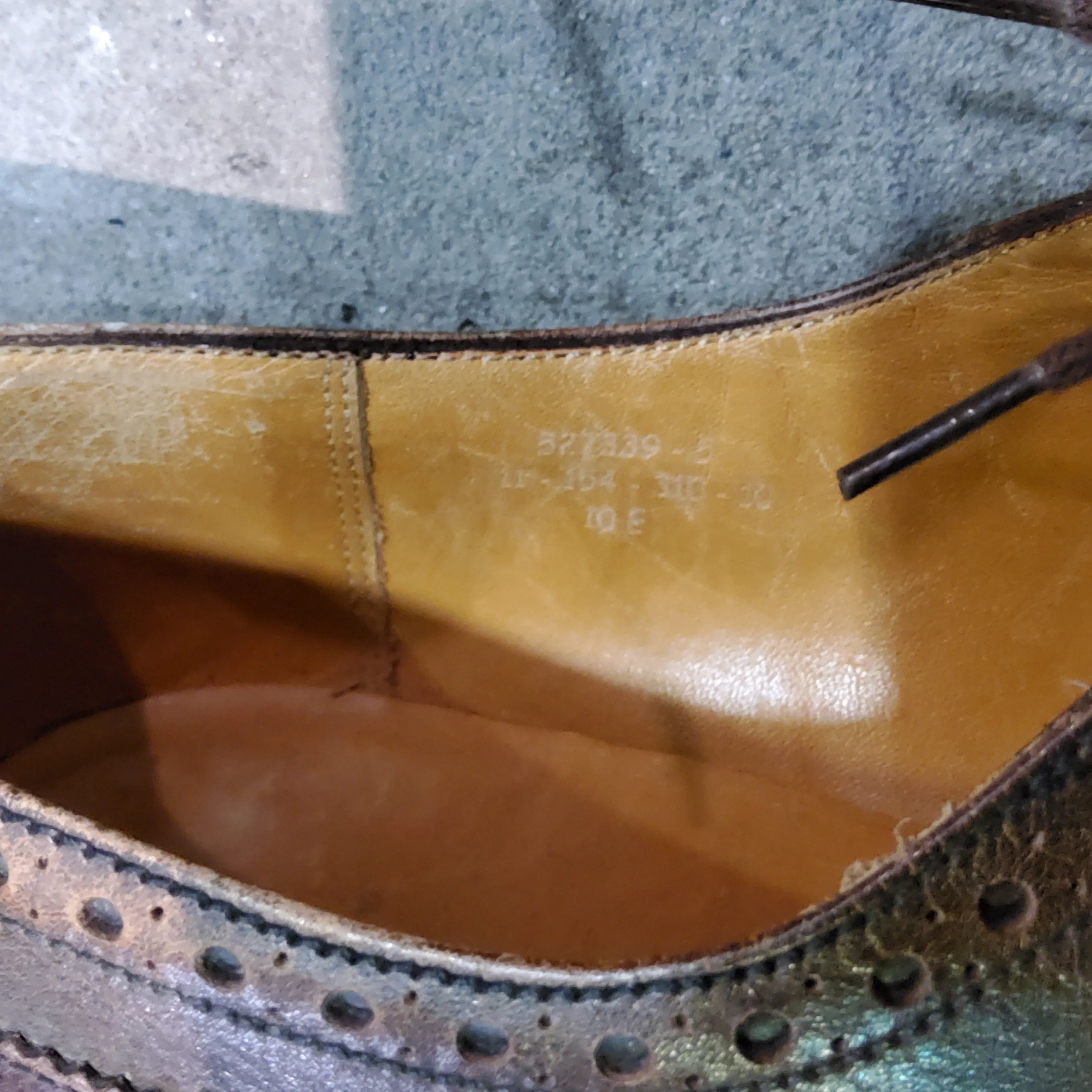 Leather Derby Shoes