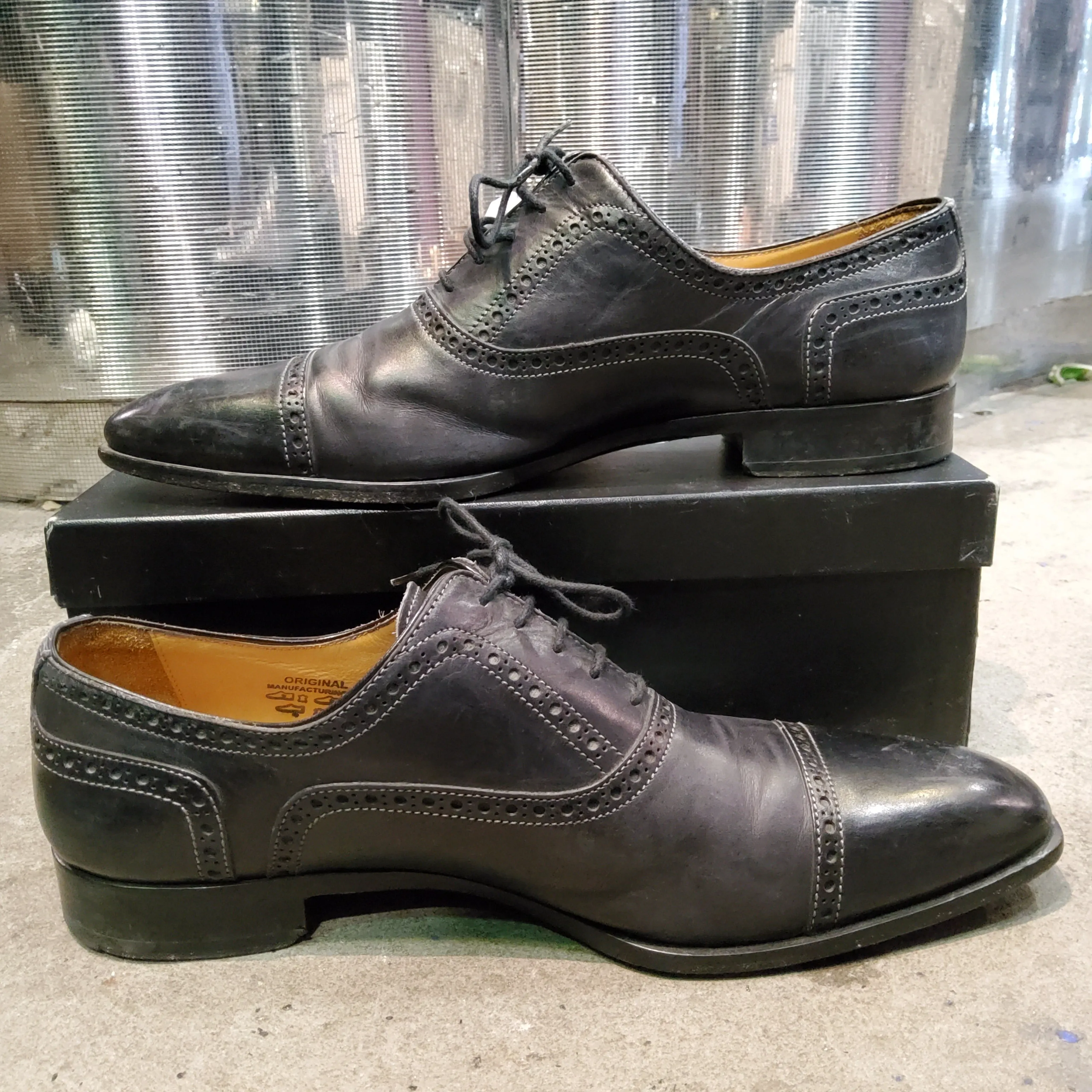 Leather Derby Shoes