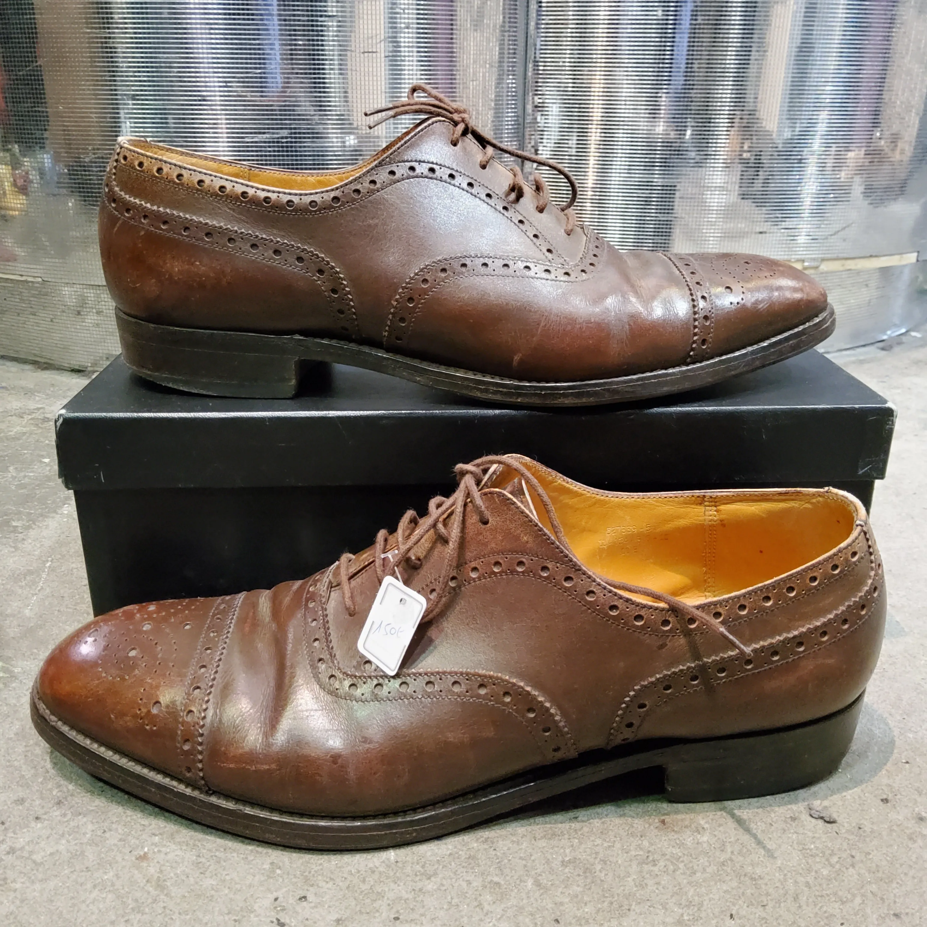 Leather Derby Shoes