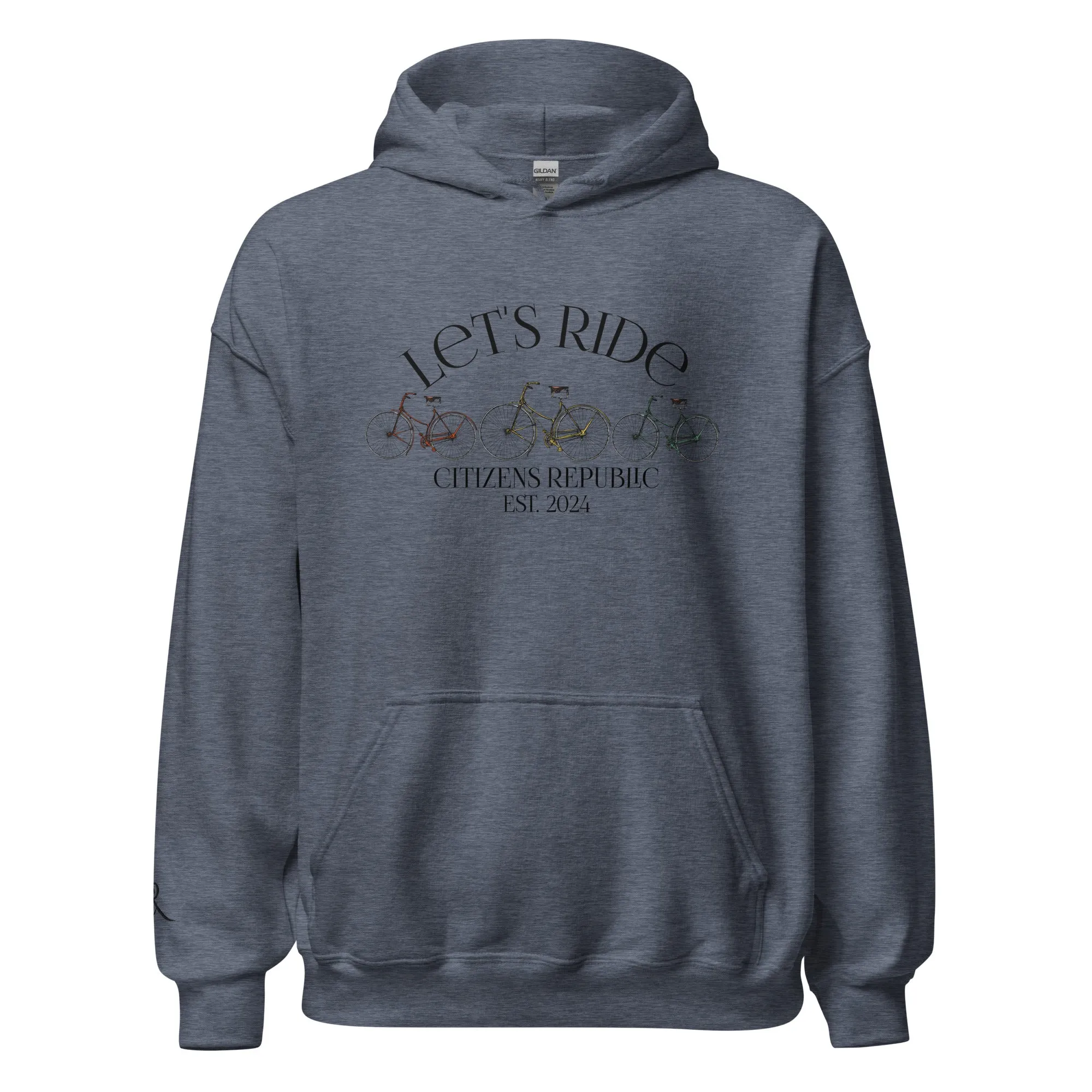 Let's Ride - Womens Graphic Hoodie Pullover