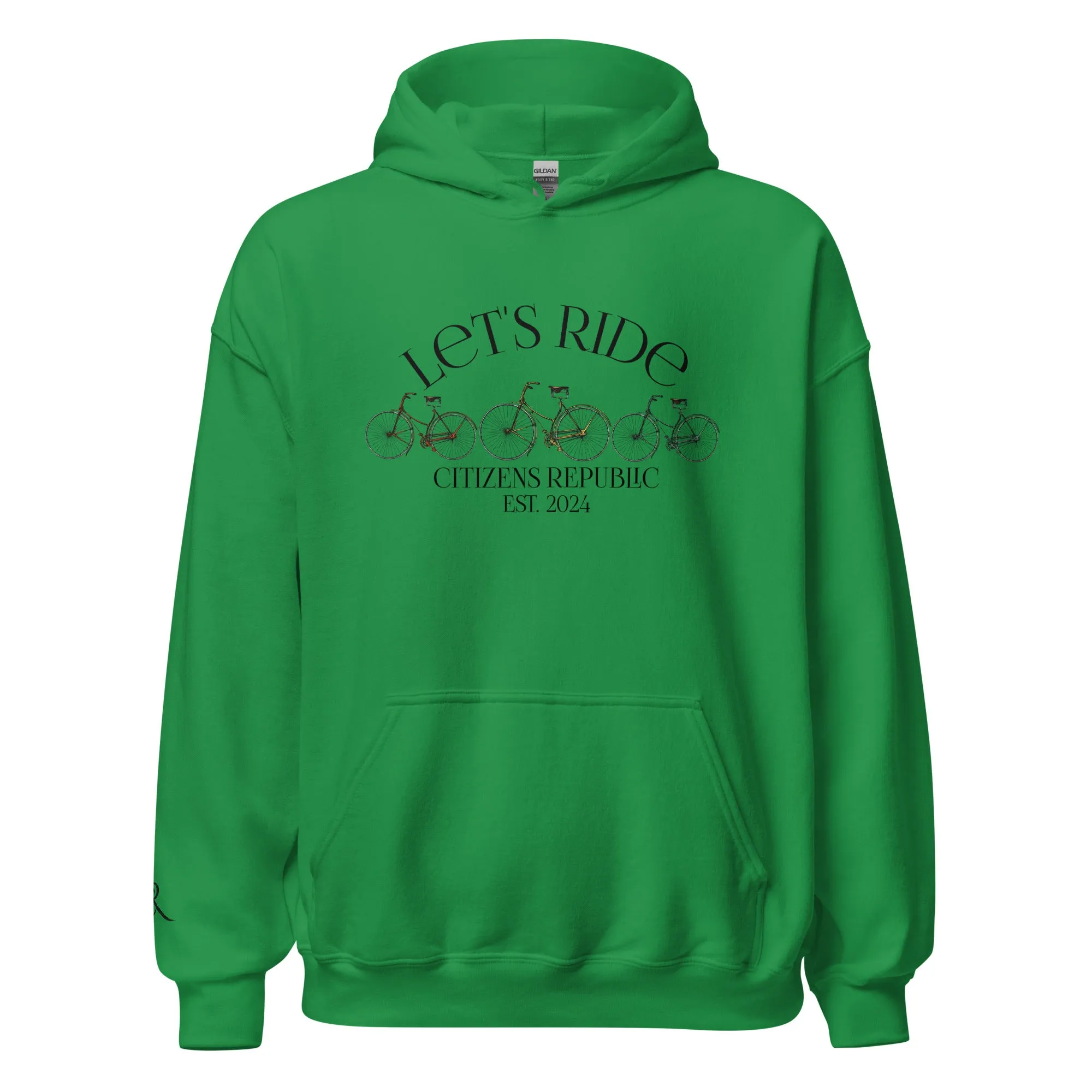 Let's Ride - Womens Graphic Hoodie Pullover