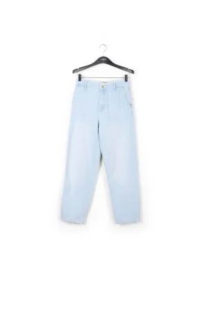 Light blue denim boyfriend jeans