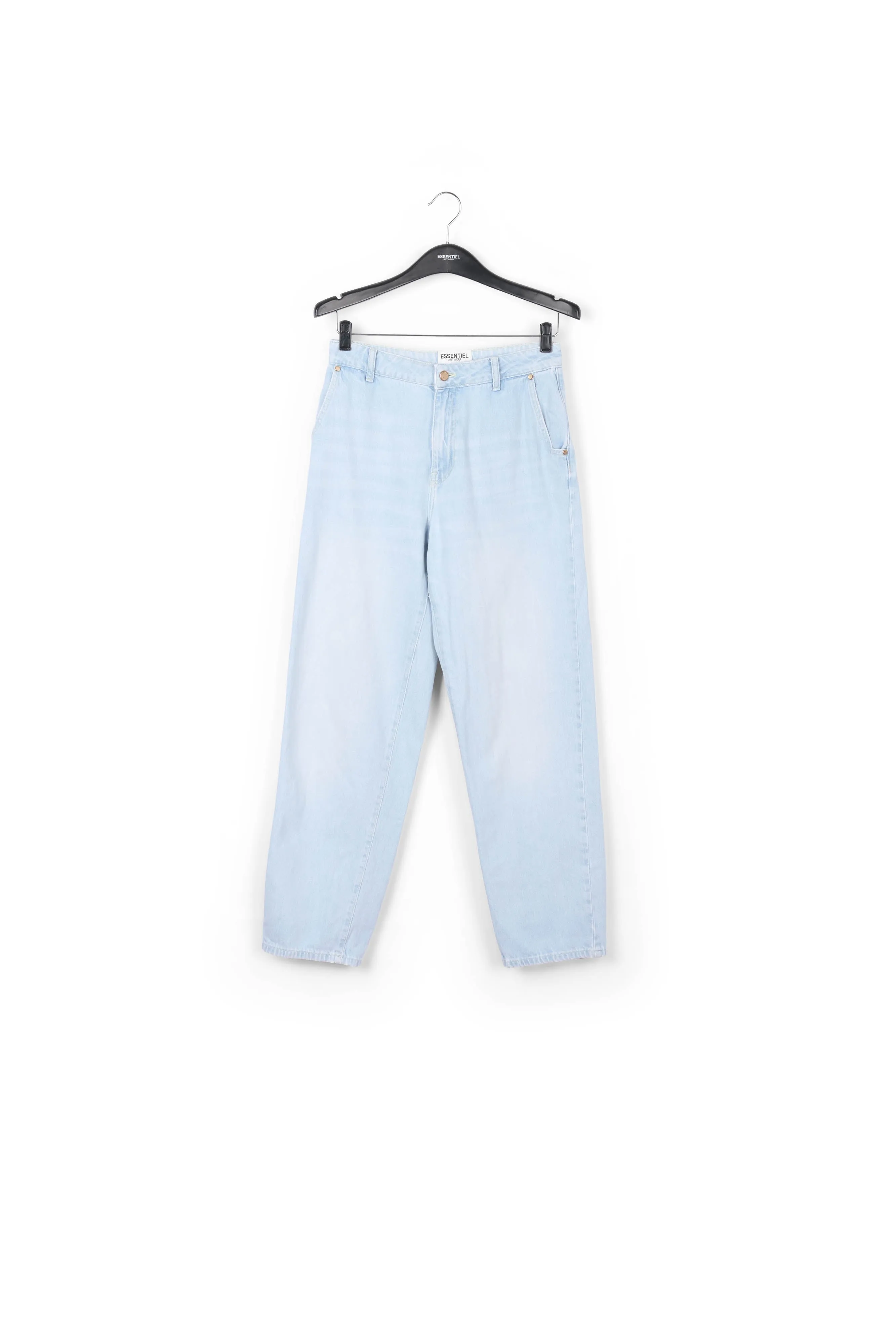 Light blue denim boyfriend jeans