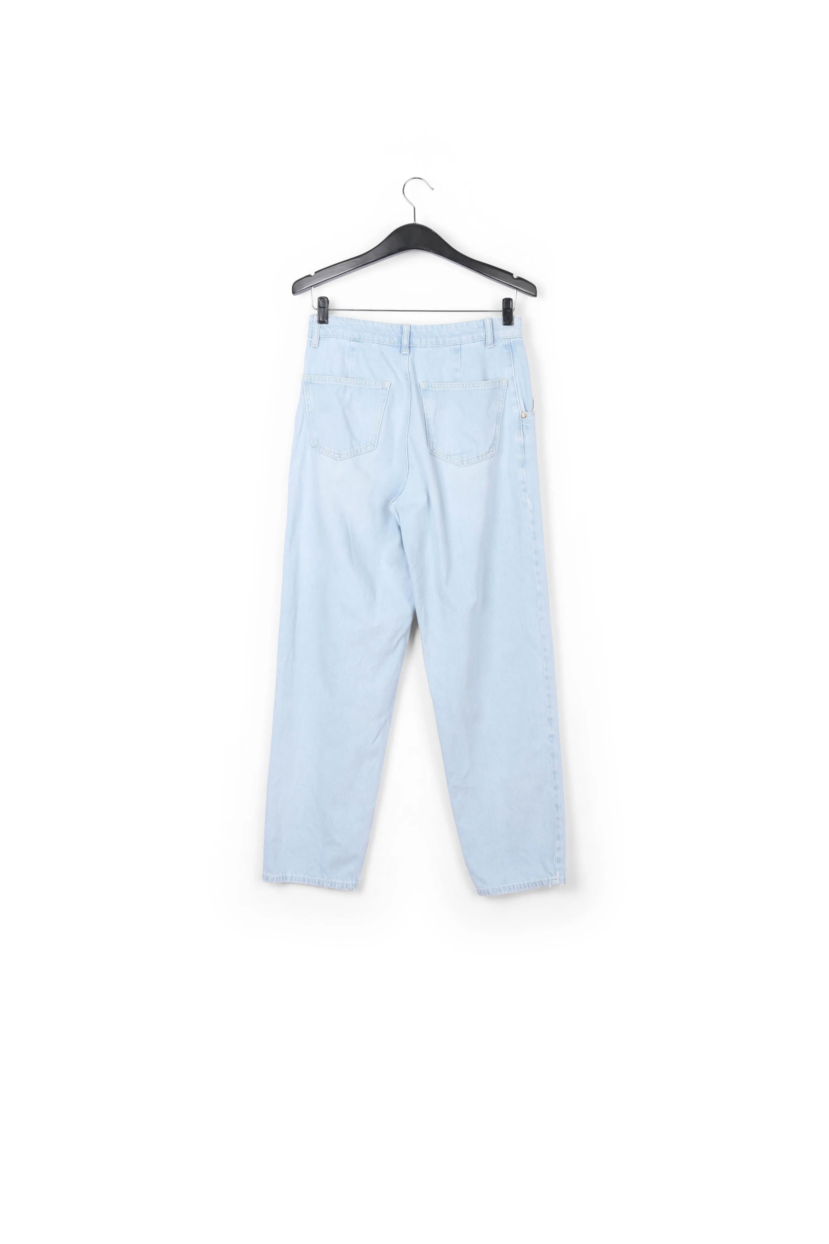 Light blue denim boyfriend jeans