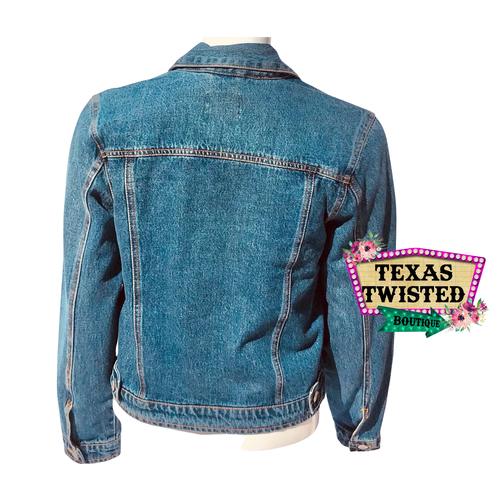 Lightly Distressed Denim Jean Jacket | Fall Fashion | Winter Fashion