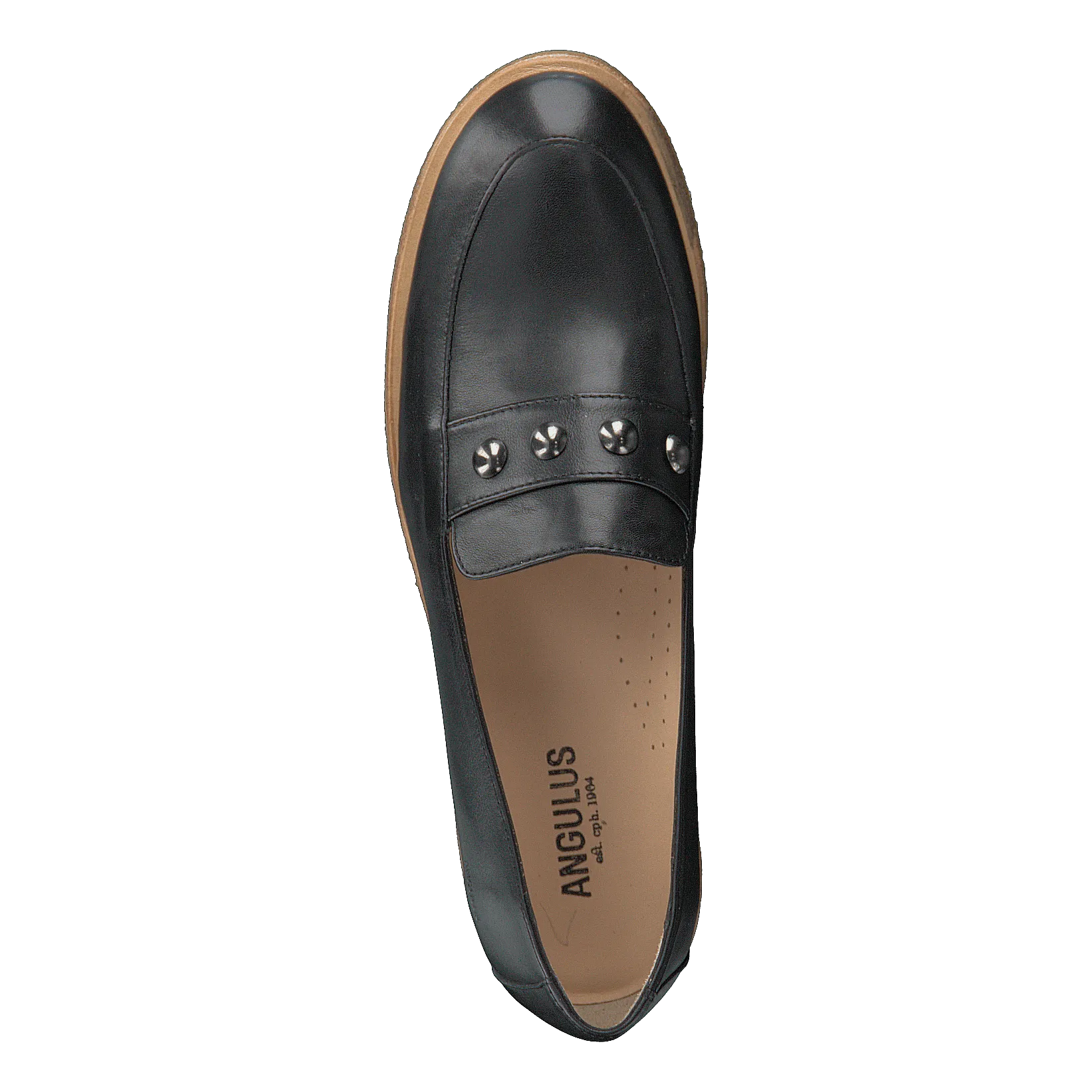 Loafer With Chain Black