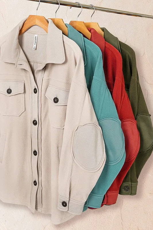 Love Story Shacket- Multi
