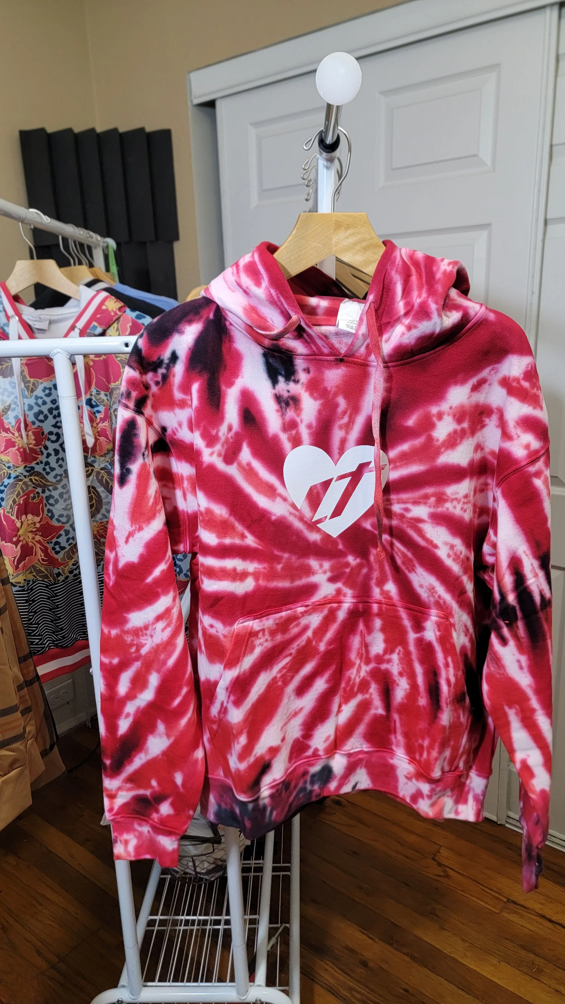 LT Unisex Tie Dye Pullover Hoodies