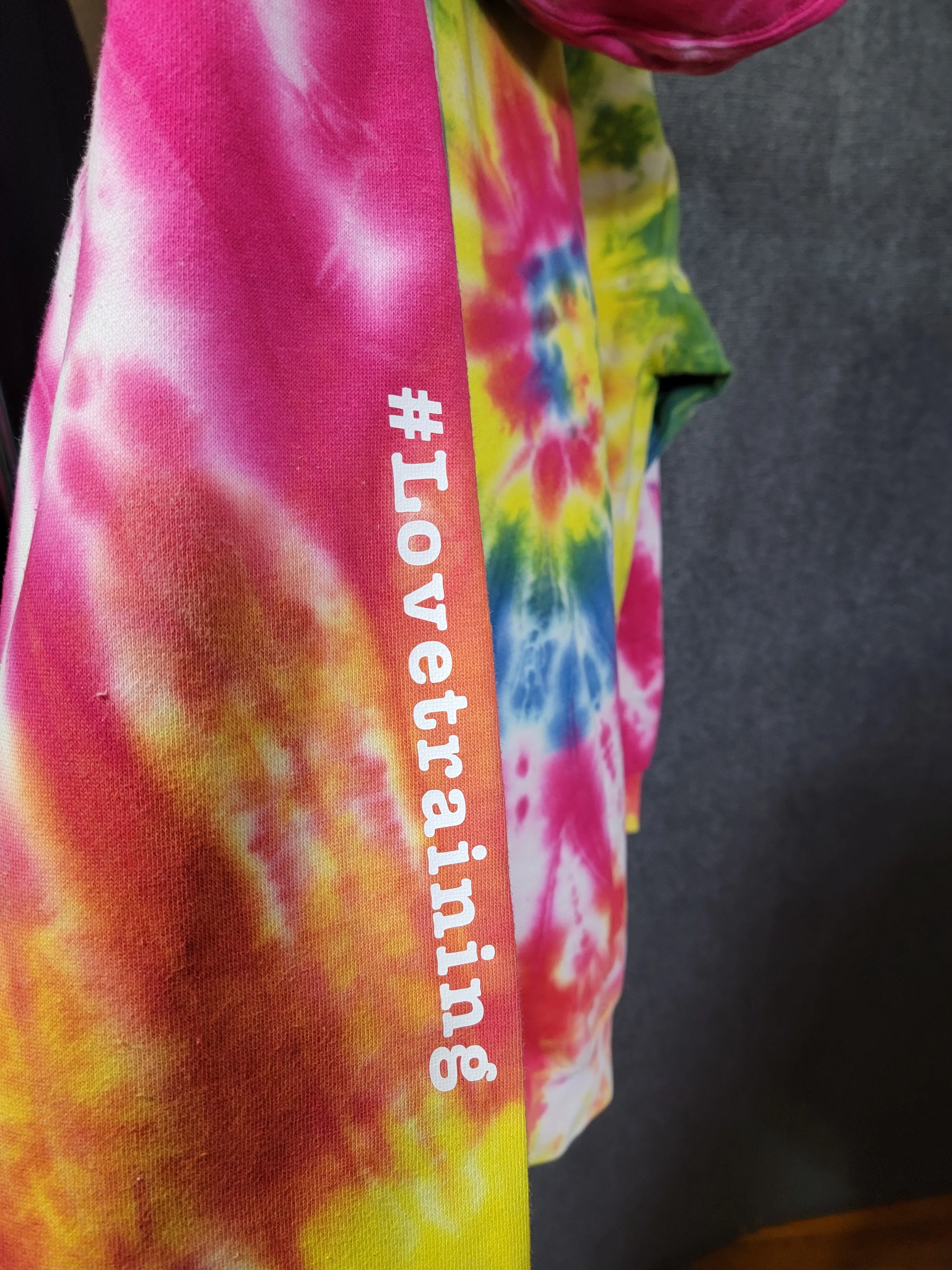 LT Unisex Tie Dye Pullover Hoodies