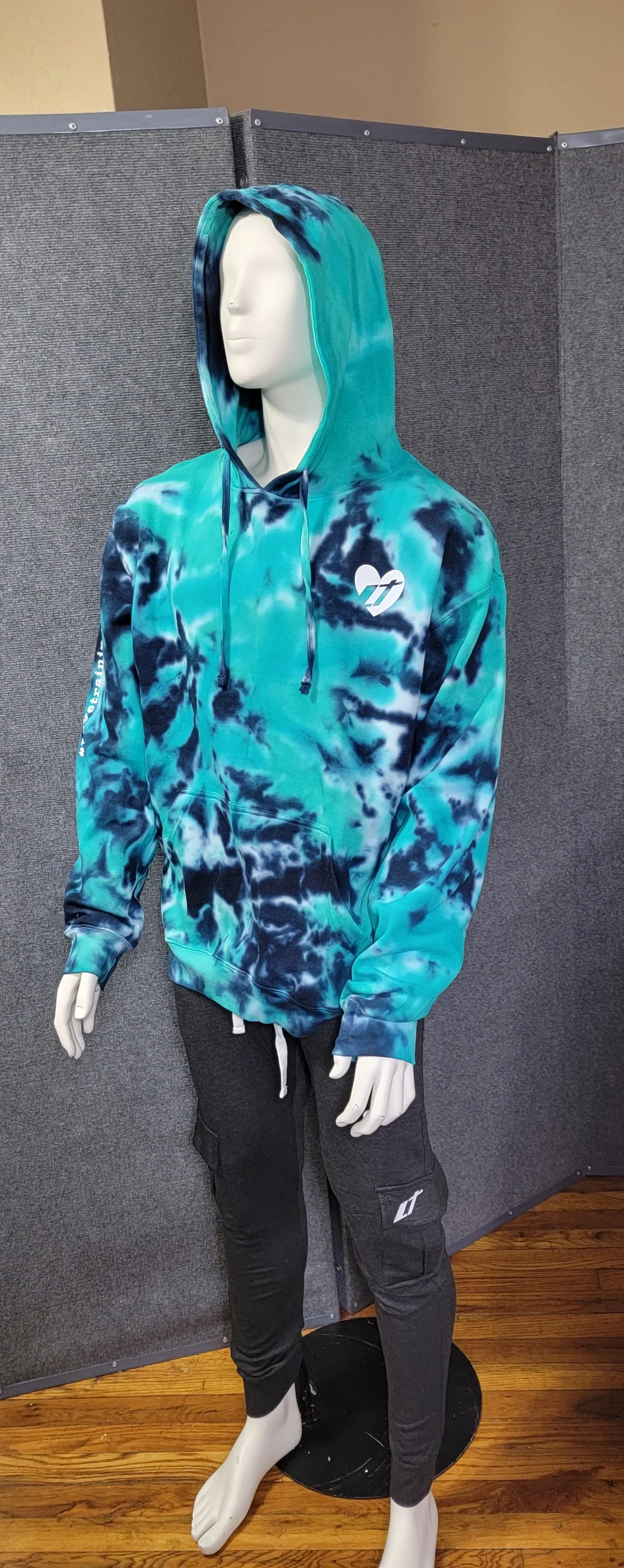 LT Unisex Tie Dye Pullover Hoodies