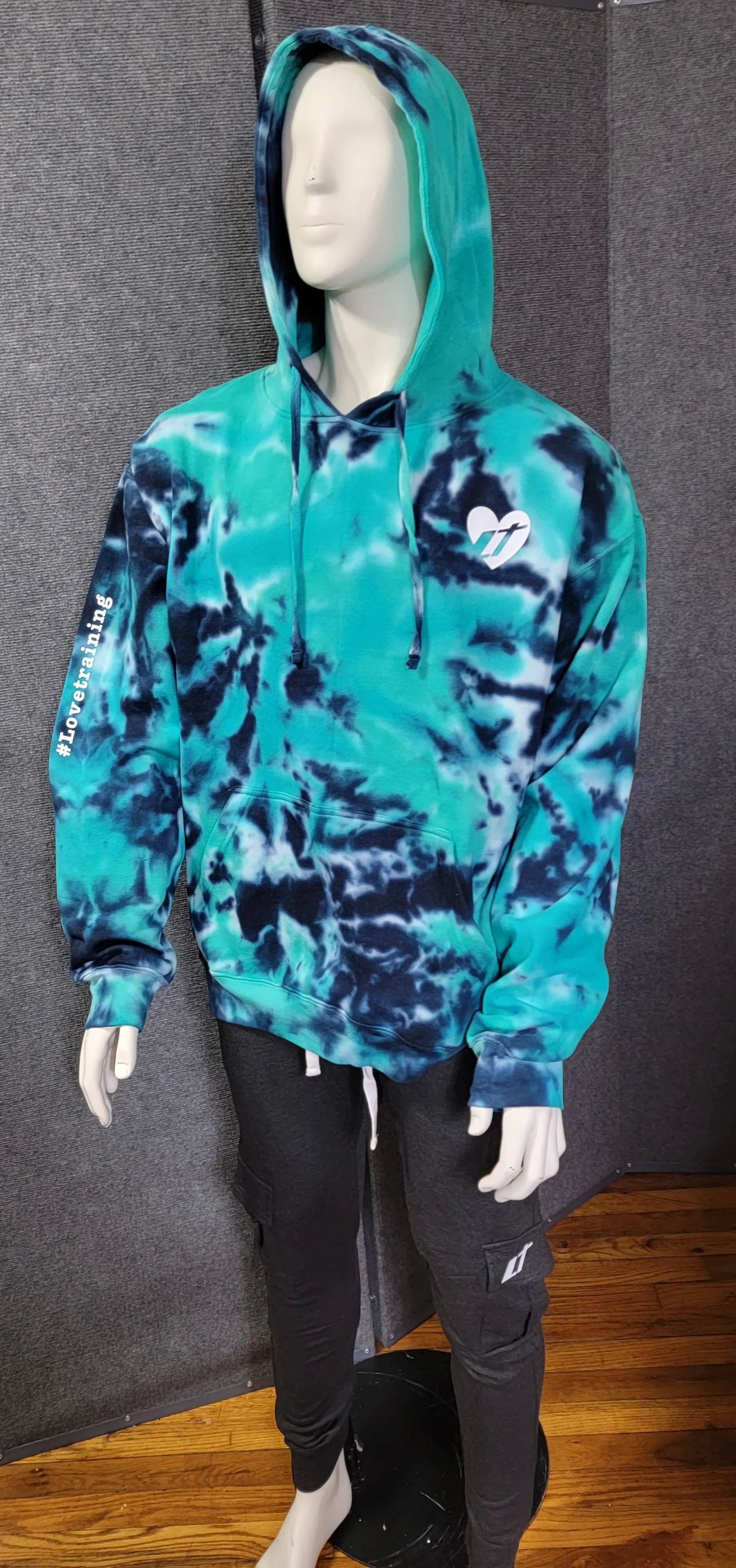 LT Unisex Tie Dye Pullover Hoodies